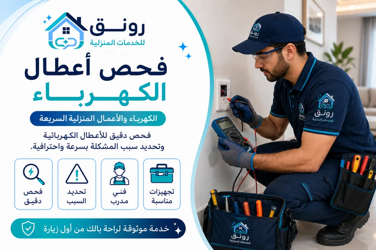 فحص أعطال الكهرباء - مصطفى النحاس