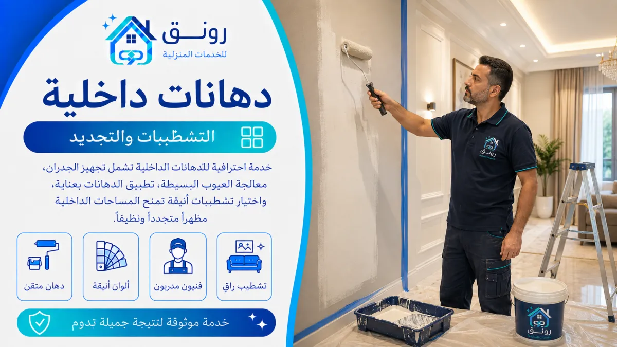 دهانات داخلية - مدينة 6 أكتوبر