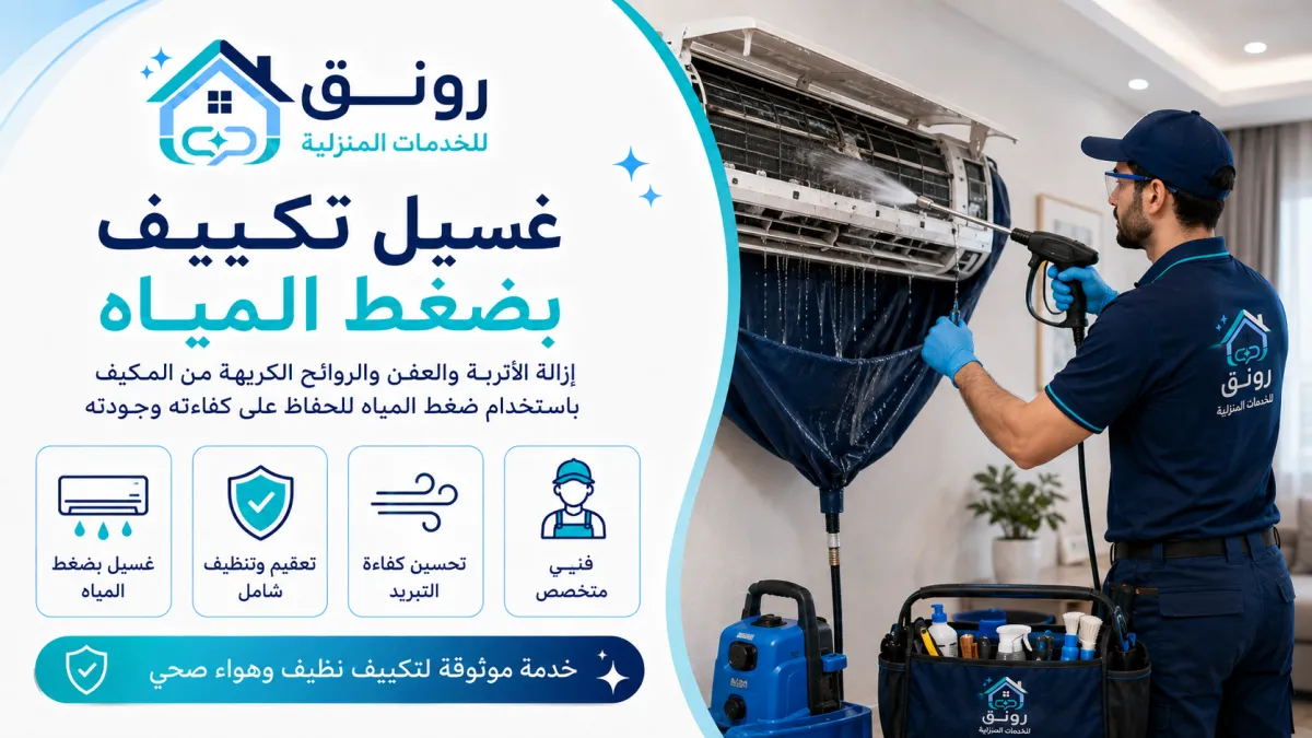 غسيل تكييف بضغط المياه - مدينة 6 أكتوبر
