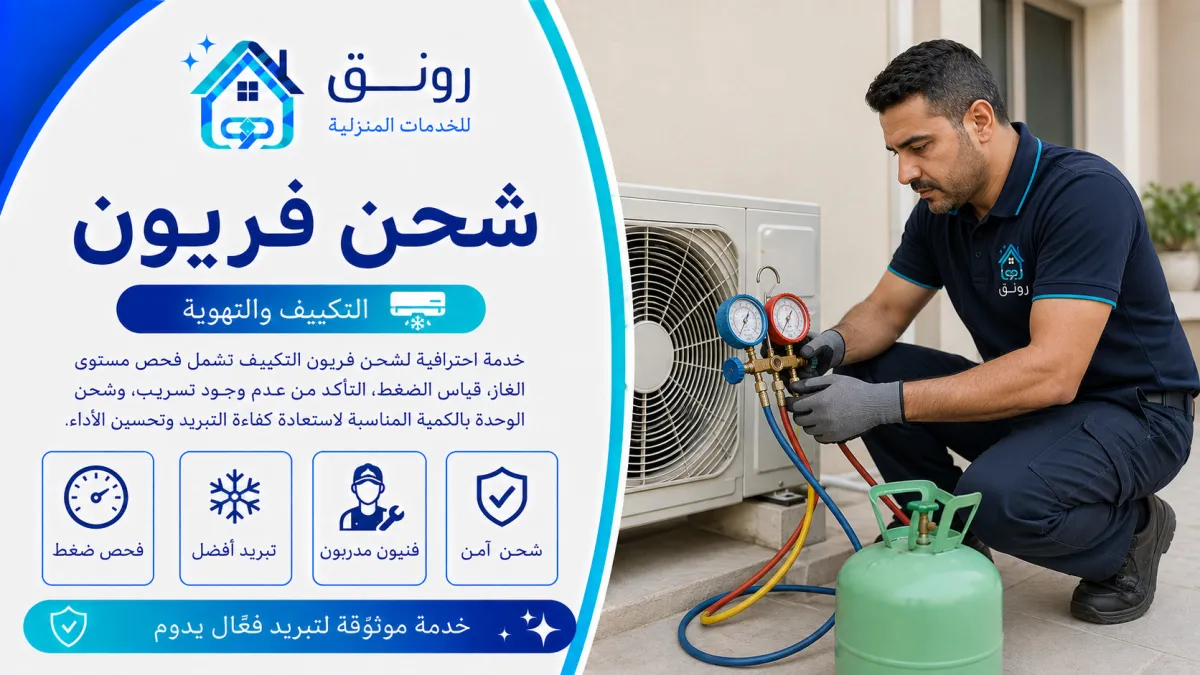 شحن فريون