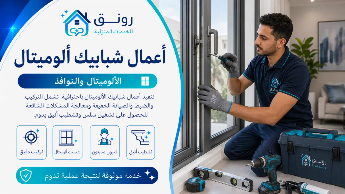 أعمال شبابيك ألوميتال - مدينة 6 أكتوبر