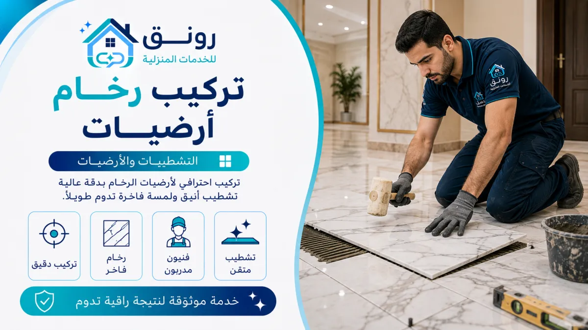 تركيب رخام أرضيات - مصر الجديدة