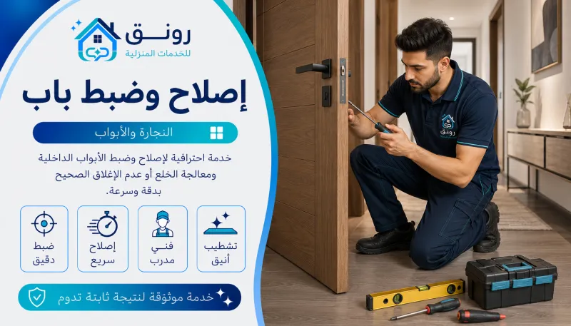 إصلاح وضبط باب