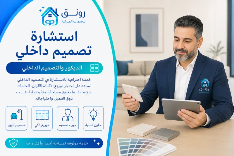 استشارة تصميم داخلي