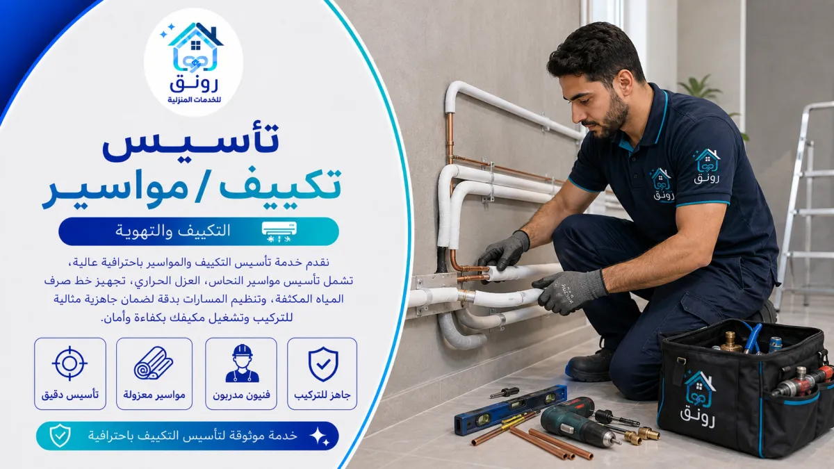 تأسيس تكييف/مواسير - زهراء مدينة نصر