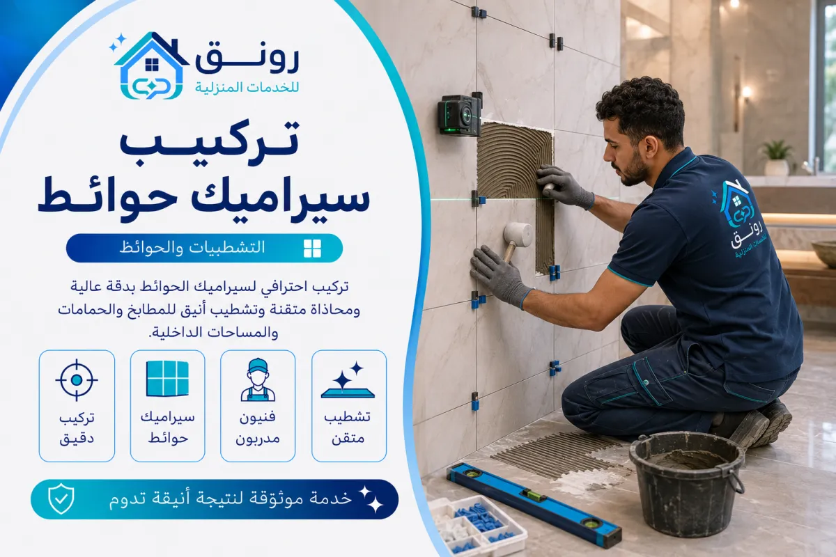 تركيب سيراميك حوائط - مصر الجديدة