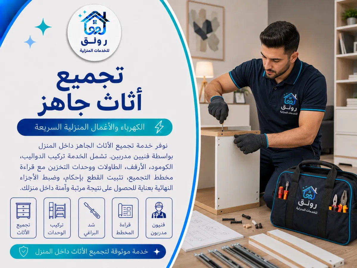 تجميع أثاث جاهز